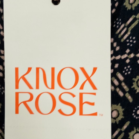 Knox Rose Women's Long Sleeve Button-Front Night Sky Dress in Size XXL - Picture 5 of 10